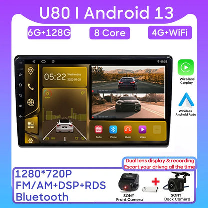 Android Radio For Fiat Ducato 3 For Peugeot Boxer 2 For Citroen Jumper 2 2006 -2022 Android Auto Rear Camera Stereo Head Unit 5G
