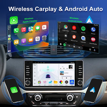 7" 4+64GB For Chrysler Sebring 2007-2010 Car Stereo Radio Apple CarPlay Android 13 Head Unit GPS Reversing Image