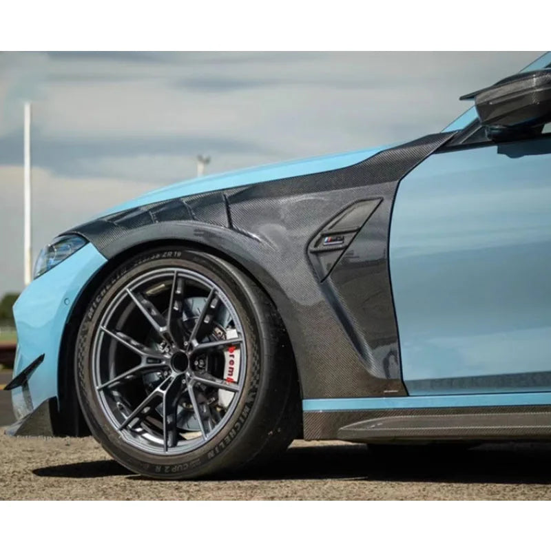 For BMW M3 M4 G80 G82 BMW Carbon Fiber Fender Modified Fender Side Auto Parts Body Kit