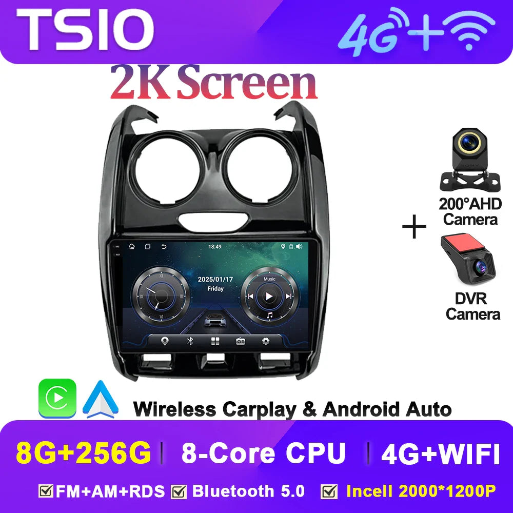 Car Multimedia Player For Renault Duster 2015 - 2021 For LADA Largus 2021 Automotive Multimedia Mirror Link Intelligent System