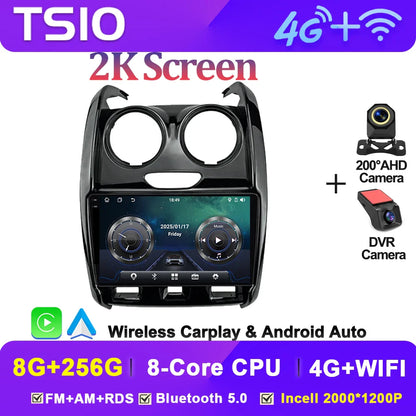 Car Multimedia Player For Renault Duster 2015 - 2021 For LADA Largus 2021 Automotive Multimedia Mirror Link Intelligent System