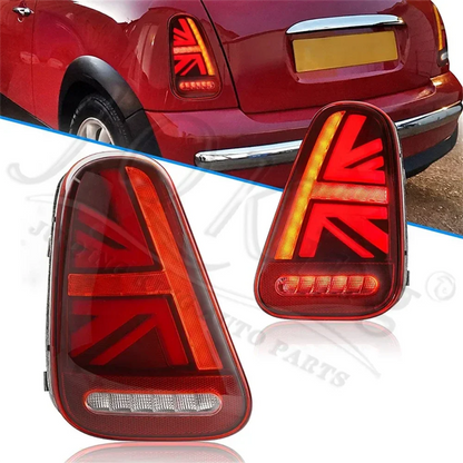 Tail Lamps Lights for BMW Mini Coopers R50 R52 R53 2001-2007 Rear LED DRL Moving Turn Signal Brake