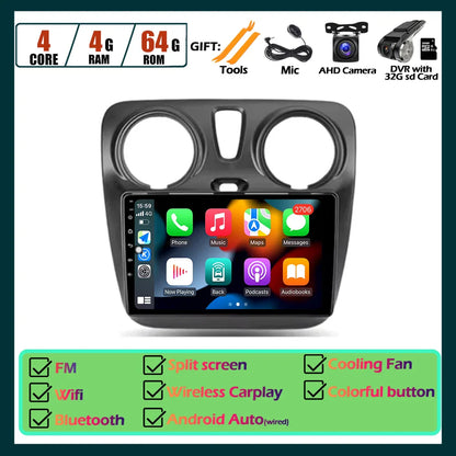 Carplay Android Auto Touch Screen For Renault Dokker For Lodgy Dacia 2012 - 2020 Automotive Multimedia Player Car Accessories