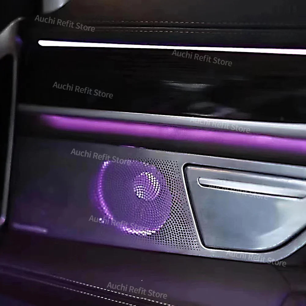 11 Colour LED Speaker Cover For BMW New 7Series G11 G12 Car Midrange Tweeter HiFi Music Stereo Horn Ambient Light Decorate Refit