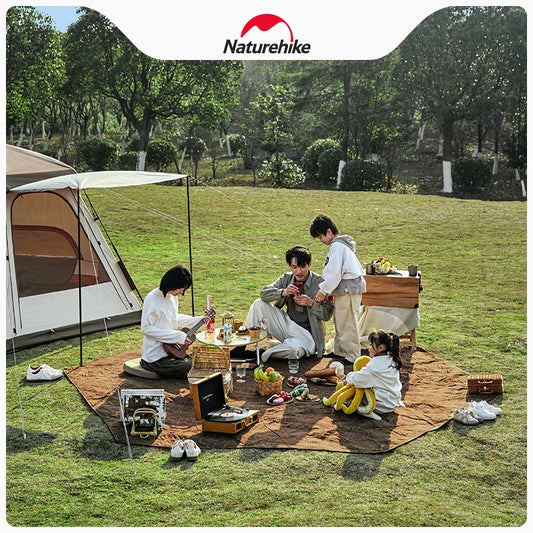 Naturehike Hexagonal Tent Mat Outdoor Moisture-proof Mat For 10-15 People Camping Picnic Beach Ground Cloth Washable Portable