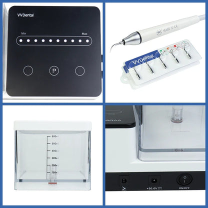 VVDen Ultrasonic Washing Machine Calculus Plaqu Periodontal disease pulpitis  VET-W7 LED Plastic P