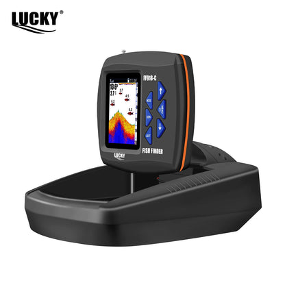 LUCKY FF918-C180 Remote Control Bait Boat Fish Finder 3.5" LCD perating range 300m Depth Range 100M Wireless