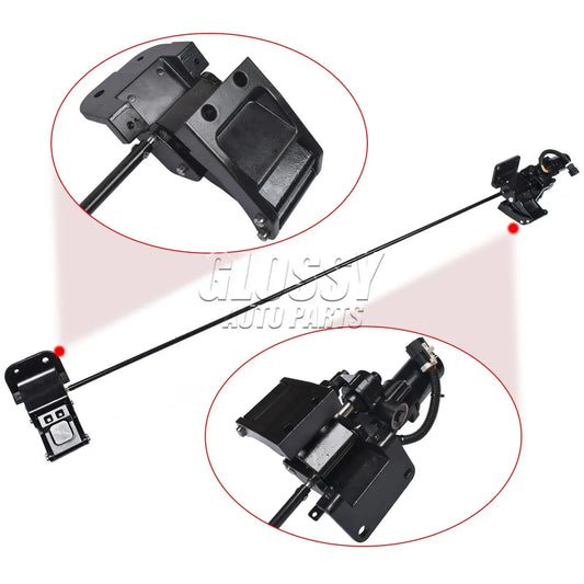 AP03 Left Running Board Motor&Front+Rear Bracket Assembly for Ford Expedition Lincoln