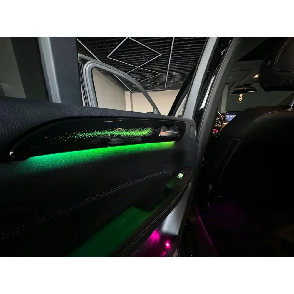Automotive LED dynamic atmosphere light is suitable for Mercedes-Benz ML GL GLE GLS mold ambient light W166 X166 X292 auto parts