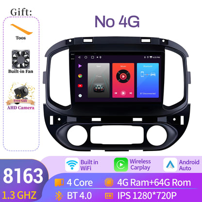 For Chevrolet Colorado-GMC Canyon 2015-2017 Car Radio Wireless BT Carplay Navigation Android 14 7862S 8G 256G 2K QLED Screen