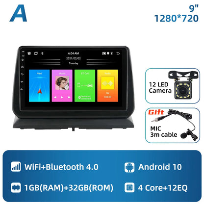 2 Din Android Car Radio for Dodge Nitro 2007-2011 Stereo Carplay Car Multimedia Player GPS Navigation Autoradio Head Unit Auto