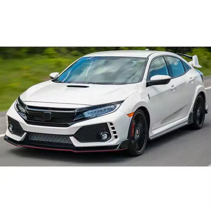 Modified Parts RS Front Bumper Complete Body Kit For HONDA CIVIC 2016-19 Upgrade WITHOUT GRILLE