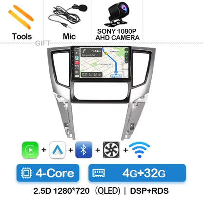 Android 14 Car Radio For Mitsubishi L200 5 2018 - 2021 Multimedia Video Player 4G WIFI Wireless Carplay Auto Head Unit QLED 2DIN