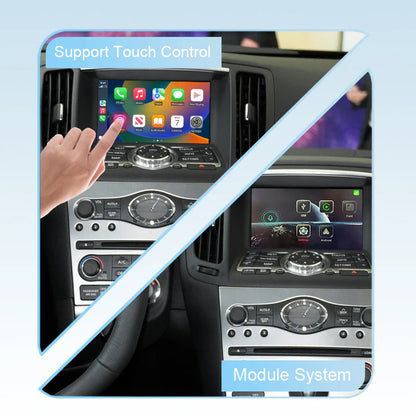 Wireless CarPlay Android Auto for Infiniti G37X/G37 Coupe/G37 sedan sport Mirror CarPlay Upgrade Retrofit Multimedia Navigation