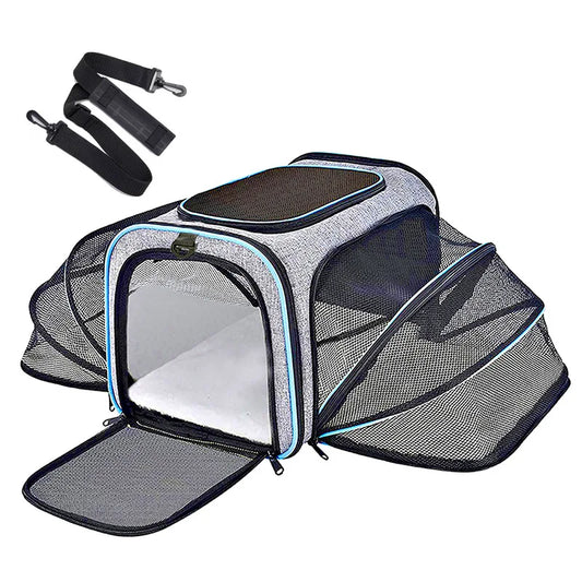 Cat Bag Carriers Outdoor Bag Transporter Portable Handbags Small Foldable Dog Cat Accessories Travel Car Carrying Pet Moving Bag