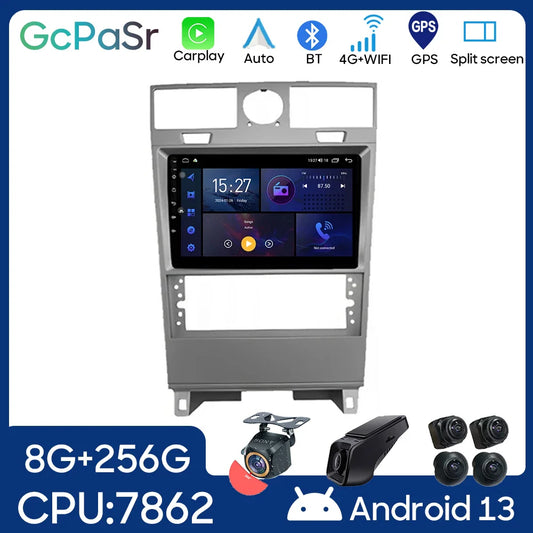 Android13 For Lincoln Navigator 2003 - 2009 Car Radio Video Multimedia Player Navigation Carplay GPS WIFI BT Stereo NO 2din DVD