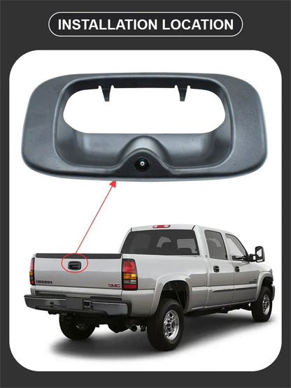 170° AHD 1920*1080P Pickup Trunk Handle Vehicle Camera For Chevrolet Silverado GMC Sierra 1999-2007 Reverse Car Camera