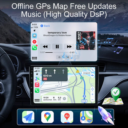 Android 14 Car For MAZDA 2 Mazda2 2007 2008 2009 2010 2011 2012 2013 2014 GPS Navi No 2 din Autoradio Car Android Radio Screen