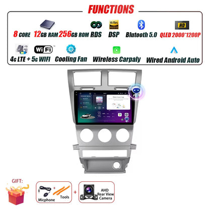 Car Radio Carplay For Dodge Avenger JS 2007 - 2010 For Dodge Nitro 2006 - 2011 Navigation GPS Android Auto Multimedia Player BT