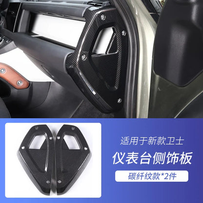 For Land Rover Defender 2020-2025 ABS instrument panel center console side decorative panel 90/110/130 interior decoration