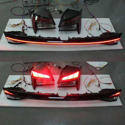 WINAUTO LED Rear Headlight Taillamp for Hyundai Elantra 2021 2022 2023 LED Rear Lamp Car Rear Trunk Taillight  auto parts