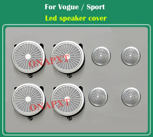 For Range Rover Vogue Sport 2013-2022 Decorative Ambient Light Speaker Cover Car Dashboard Door Atmosphere Lamp Led Strip