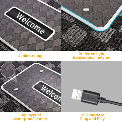 Customizable！Car LED Foot mats Symphony 213 Colors Led Car Ambient Lights App Control RGB Led car interior light accessories