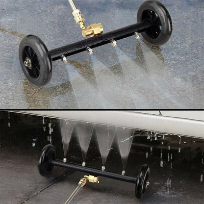 Pressure Undercarriage Washer Cleaner Car Wash Water Broom Attachments Under Body Cleaning Chassis Washer Fan Nozzle Auto tools power tools