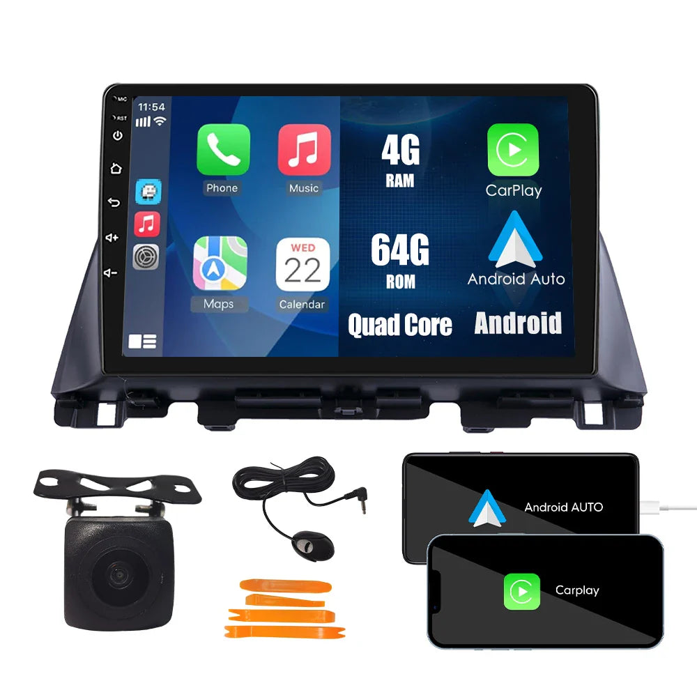 2Din Android Car Radio For  KIA optima K5 2016-2019  Multimedia Video Player GPS Navigation Stereo Audio Head Unit Carplay 4G Wi