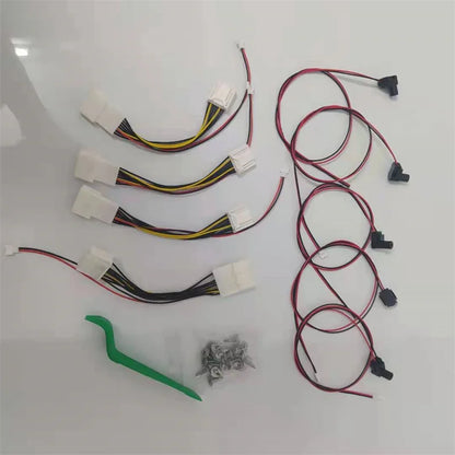 LED 4 Door Light Decorative Light Special Atmosphere Lamp Decorative Lamp Ice blue 12V For Toyota Camry 2018 2019 2020 2021