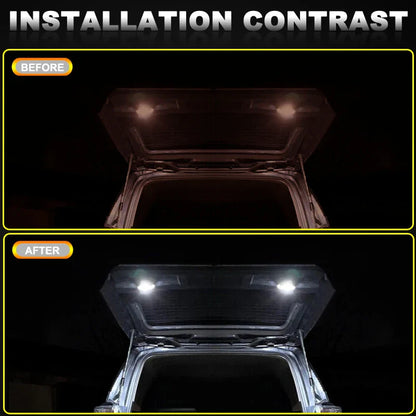 For Jeep Commander Grand Cherokee Dodge Durango Chrysler PT Cruiser White LED Rear Interior Cargo Trunk Lift Gate Light