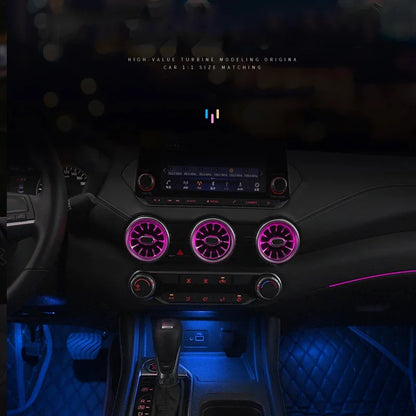 24 in 1 RGB Symphony Car Ambient Lighting for Nissan 2020-2023 14th Generation Sylphy LED Interior Decoration Car Accesssories