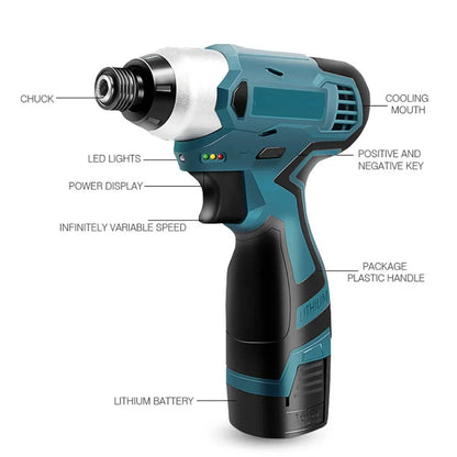 18V Impact Wrench Cordless Rechargeable Mini Electric Wrench Right  Angle Ratchet Wrenches Impact Driver Power Tool power tools