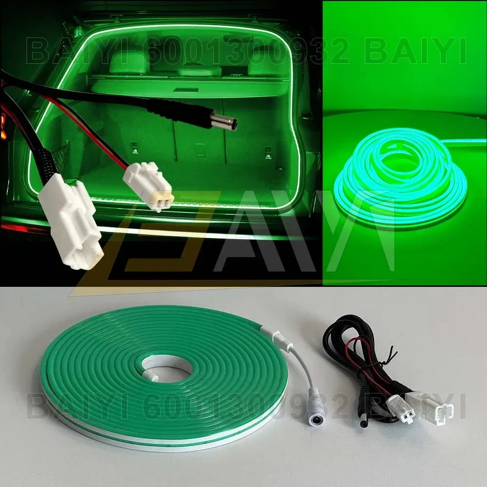 Customizable 5M LED Car Trunk Light Interior Atmosphere Neon Lamp For Toyota RAV4 VENZA BZ4X Corolla Cross Other Car Accessories