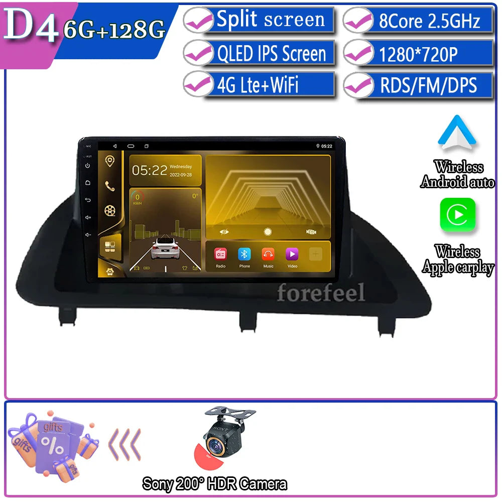Android 13 For Lexus CT CT200 CT200h 2010 - 2018 Multimedia Navigation GPS Video Player Car Stereo Carplay Monitor Radio Screen