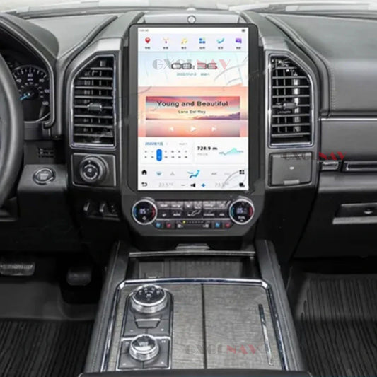 14.4 Inch Qualcomm 2K Screen Android 13 For Ford Expedition 2018 - 2022 SYNC 3 Car Radio Head Unit Car GPS Navigation Player