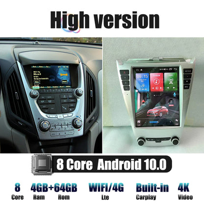 128GB Android Car Radio For GMC TERRAIN CHEVY EQUINOX 2010-2016 Multimedia Player GPS Navigation Wireless Carplay AUTO Head Unit