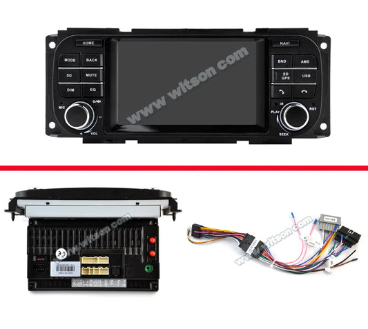 Car Radio Player OEM CarPlay Android Multimidia For 300M Stratus Sedan PT Cruiser Durango Grand Cherokee 1999-2004 Stereo GPS