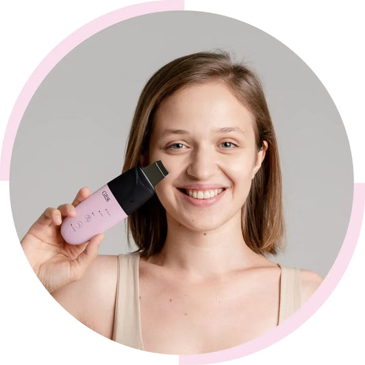 Ultrasonic Ion Therapy Face Led Beauti Equip Skin Scrubber