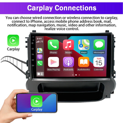 9 Inch Android 13.0 2+32G For Chevrolet Malibu 2012-2015 Car GPS Navi Multimedia Player Radio Tape Recoder Head Unit DSP Carplay