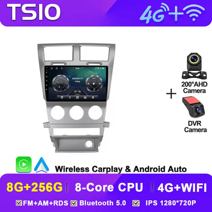Car Multimedia Radio Player For Dodge Avenger JS 2007 - 2010 For Dodge Nitro 2006 - 2011 Android 14 2din Autoradio BT 5G Wifi