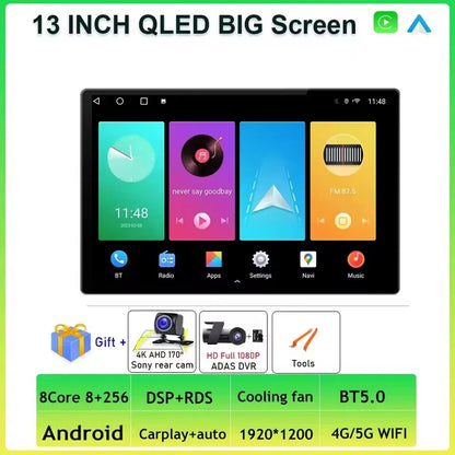 Android 14 Carplay Auto Car Radio For Peugeot 5008 4008 3008 2017 2018 2019 2020 Multimedia Video Player Navigation GPS Stereo