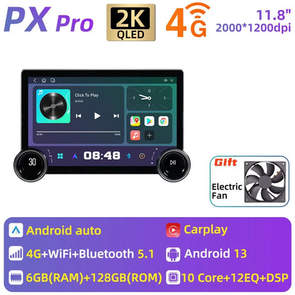 2 Din Android Car Radio for Chrysler Grand Voyager 5 for Dodge Grand Caravan 2008 - 2020 Screen GPS Multimedia Stereo Head Unit