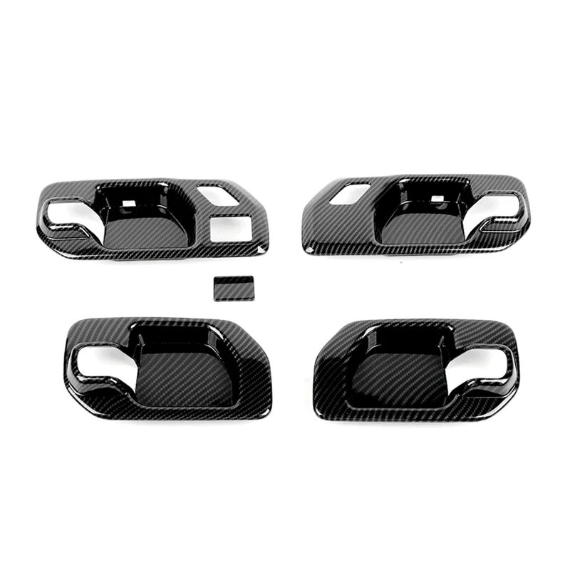 UP!For Chevy Silverado 1500 GMC Sierra 1500 2019-2022 Car Door Handle Bowl Cover Trim Accessories