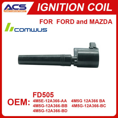 1/4 PCS Lgnition Coil DG507 4M5Z-12029-B Compatible with Ford Fusion Escape C-Max Transit Connect Lincoln MKZ Mercury Mariner Mi