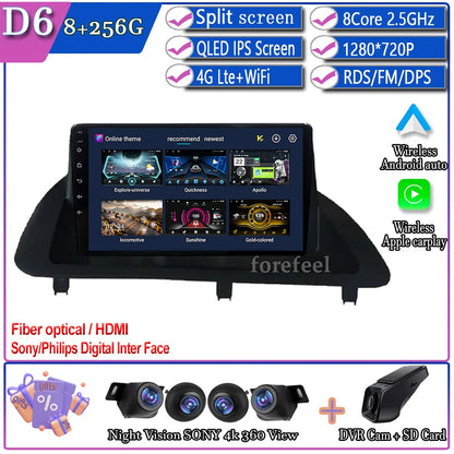 Android 13 For Lexus CT CT200 CT200h 2010 - 2018 Multimedia Navigation GPS Video Player Car Stereo Carplay Monitor Radio Screen
