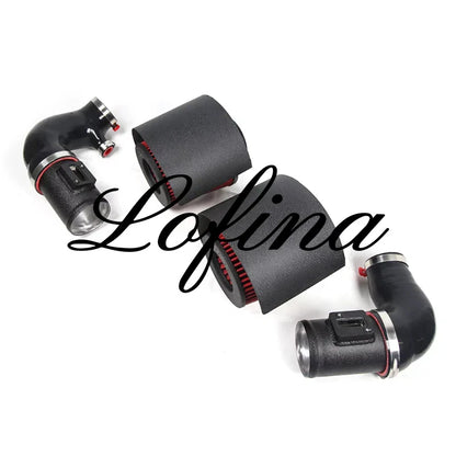 For 2016 + Infiniti Q50 Q60 3.0L Twin Turbo VR30DDTT Intake Kit with Heat Shield New State Aluminum Material