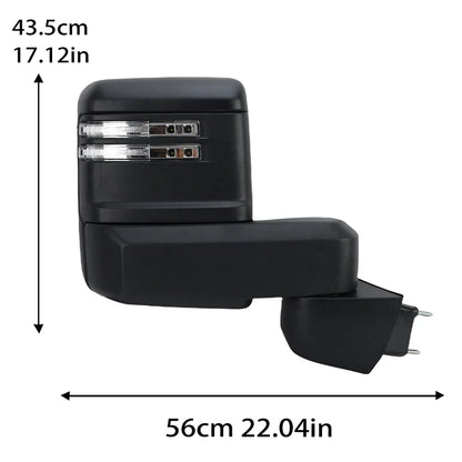 15 Wires Side Door Mirror Assembly For Chevrolet Silverado 1500/GMC Sierra 1500 2019-2022 Double Mirror Wing Mirror Accessories