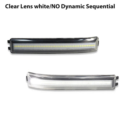 LED Dynamic Side Mirror Turn Signal Lights For Ford F150 F-150 2009-2014 SVT Raptor 2010-2014 Sequential Lamp Blinker Indicator