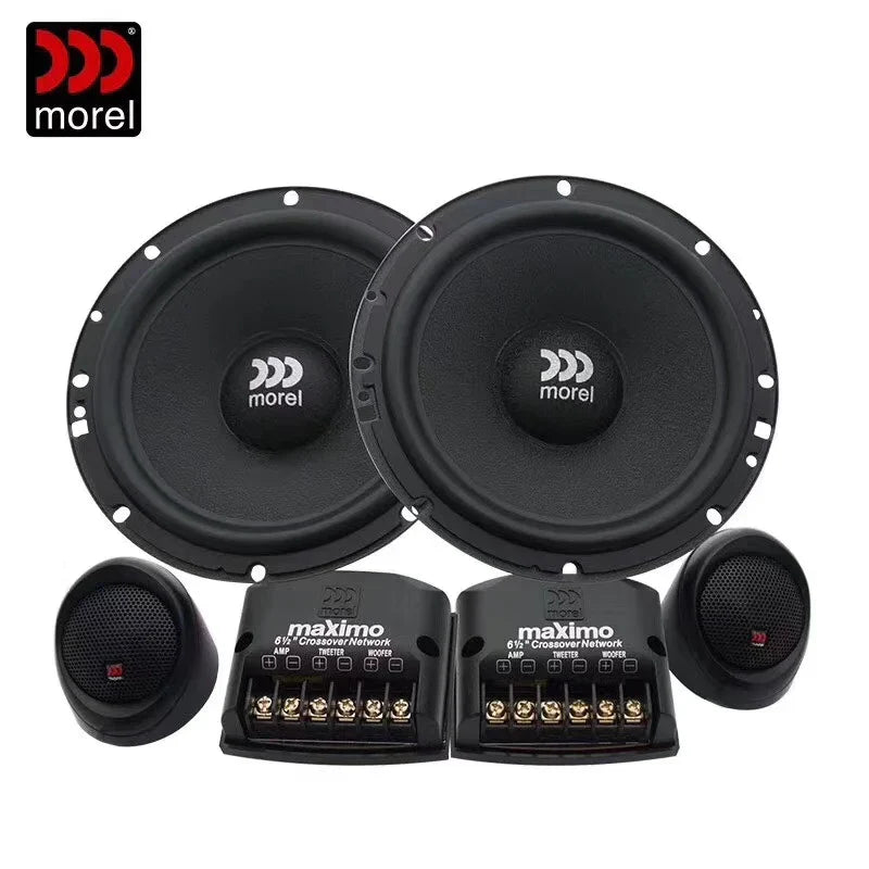 Free shipping 1 set Morel Maximo 602 Car Audio 6-1/2" 2-Way 120W Maximo Component Car Speaker Systetm Made In Israel For Any Car